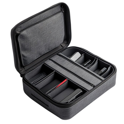 Metlo Tech Bag - High-Density Ballistic Nylon - Professional Grade Electronic Organizer - Water Resistant Structural Padding - Charcoal Grey